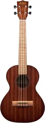 Kala KA-15T Satin Mahogany Tenor Ukulele with Bag, Strap, Strings and Tuner