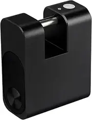 [Generic] BT Keyl Lock APP Unlock Anti-Theft Padlock Door Luggage Case Locker Lock for Android iOS System Black One Size