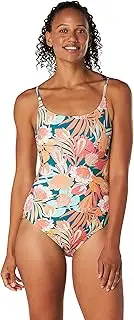 [Speedo] Women's Swimsuit One Piece Eco Flex Double Cross Back Moderate Cut