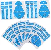 Veemoon 200pcs Phone Dedust Sticker Microfiber Screen Cleaner Stickers for Mobile Phones Tablets Dust Absorber for LCD Screens Convenient Easy to Use for Daily Cleaning