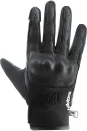 Helstons Go Motorcycle Gloves, black, Size XL for Men