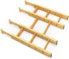 NEST COLLECTIONS Bamboo Drawer Dividers – Expandable Kitchen & Desk Organizer...