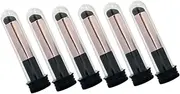 Ipetboom 6pcs Lip Brush Applicators for Women Portable Lipstick and Lip Gloss Makeup Tools Easy to Use for Quick Application for Personal and Professional Use