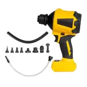 Lightweight Handheld Cordless Dust Blower For Easy Use In Tight Space LED Light