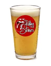 Rolling Stones - Rock and Roll - 16oz Pint Beer Glass Pub Barware Seltzer 236