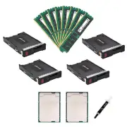 Pair of Intel Xeon 6130 Processors, 256GB DDR4 Memory, SSD Storage for ProLiant