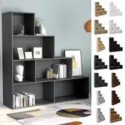Book Cabinet/Room Divider 155x24x160cm Chipboard Rack Multi Colours vidaXL