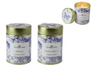 Set of 2 220g Vanilla & French Vanilla Candle in Hamptons Butterfly Tin Design