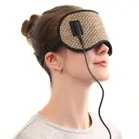 在飛比找蝦皮購物優惠-（保證正品）託瑪琳眼罩發熱加熱鍺石玉石電熱USB護眼插電家用