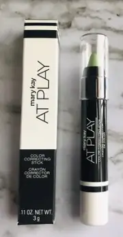 New In Box Mary Kay At Play Color Correcting Stick Wipe Out Redness