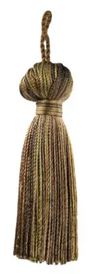 Oak Brown, Light Brown, Artichoke Key Tassel / 3" Tassel / BT3 Color:PR08