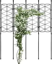 Indoor Plant Trellis - Garden Plant Frame Lattice Stake, Garden Climbing Plant Support Stand | Garden Lattice Stake Plant Support Frame, Garden Climbing Plant Support Stand for Clematis Sweet Peas