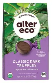 Alter Eco Organic Truffle Classic Black 4.2 Oz Pack Of 1