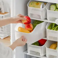 在飛比找momo購物網優惠-【品屋】納川A0402冰箱收納盒(果蔬收納盒 儲藏盒 食物保