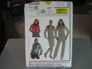 Burda 7751 Misses Jackets Pattern - Size 8/10/12/14/16/18