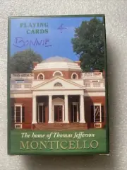 Monticello The Home Of Thomas Jefferson Playing Cards Sealed (241)