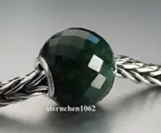 Trollbeads * Runder Grüner Chalzedon * Round Green Chalcedony * Facet Bead * 05