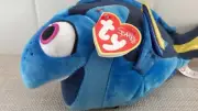 Disney/Pixar Finding Dory Blue Fish Dory TY Beanie Babies Plush Stuffed Toy NWT