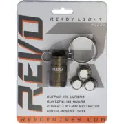 Revo Ready Light Micro LED Keychain Resists Water/Impact 100 lm Batteries Bronze