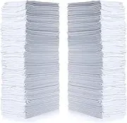 SIMPLI-MAGIC 79142 Shop Towels 14"x12", 150 Count (Pack of 1), Cotton, White