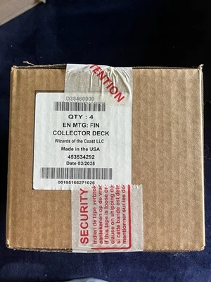 Magic: The Gathering Final Fantasy Collector's Ed. Commander Deck Bundle IN HAND