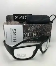 New SMITH OPTICS Eyeglasses DISCORD TACTICAL Matte Black w/ Clear ANSI Z87.1+