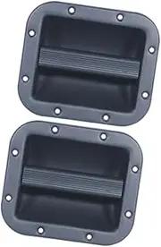 LeeQinersw 2X Speaker Handles Recessed Holders Replacement Pull Grasp Holder Portable Loudspeaker Loaded Case Speaker Carry Accessories, S