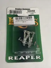 Reaper Dark Heaven Legends DRUNKEN SKELETONS 04058 NIB METAL
