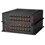 High quality Analog RCA Audio over Fiber Optic Converters FC transceiver 1 Pair