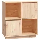 Sideboard 74X35x80cm Solid Wood Pine pine wood Sideboards & Buffets