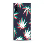 Skins Decal Wrap for Samsung Galaxy Note 10 3D Holographic Weed Pot Leaf