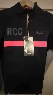 BNWT WOMENS DARK NAVY RAPHA PRO TEAM RCC WINTER CYCLING JACKET SMALL