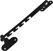 JECOMPRIS 1 Set Adjustable Window Restrictor Latch Childproof Safety Lock for Doors Windproof Design Easy Tool Installation Versatile Use Homes Schools
