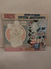 Disney Mickey Mouse Sticker-Number Crystal Masterpiece By Bendon~New~