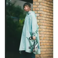 在飛比找momo購物網優惠-【KIU】成人空氣感有袖斗篷雨衣(163926 薄荷綠)