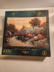 NIB Ceaco THOMAS KINKADE OLDE PORTERFIELD TEA ROOM 1,000 Piece Puzzle 20"X27 NEW