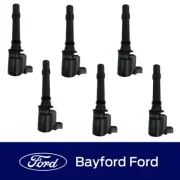 GENUINE FORD IGNITION COIL SET OF 6 COILS FORD BA BF FALCON 6 CYL 5R2U12A366BA