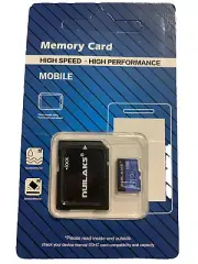 Micro SD 512GB Memory Card + SD Adapter - Class 10 High Speed TF Card