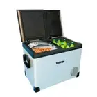 45L Dual Zone Portable Fridge Freezer Dual Temperature Control Car Truck Caravan