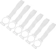 ORFOFE 6Pcs Moxa Fixator Straps Portable Moxa Belts for Household Use Lightweight Moxibustion Accessory for Knee Arm Leg Easy to Carry