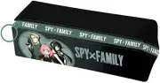 Spy x Family Multi-Purpose Case Pen Pouch 7.5" Black Kamio Japan Import