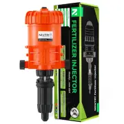 1:500-1:50 Fertilizer Injector for Drip Irrigation, 0.2%-2% Dosing Pump