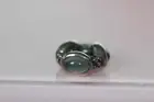 NIB PANDORA TRIPLE Grey Moonstone CABOCHON SPACER CHARM RETIRED 790564MSG Bagtag