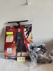 NEW Superman Man Of Steel Faora Costume Adult Size Small 6-10 Suit Belt & Cape