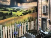 Full RC 1/10 Scale Garage Wall Decal Sticker Diorama - Home Sweet Home