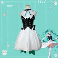 在飛比找ETMall東森購物網優惠-VOCALOID初音未來cos服 MIKU交響樂連衣裙cos