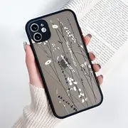 Phone Cases Case for iPhone 11 13 12 14 Pro Max 12 Mini 7 8 Plus X XS Max XR SE 2022 Silicone Bumper Clear Hard Covers,05O134,for iPhone 12