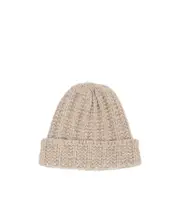 Shetland Wool Beanie Nude