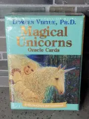 Magical Unicorns Oracle Cards Doreen Virtue Vtg Rare Authentic New Sealed OOP