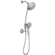 Moen Attract Magnetix 6-Spray DUAL Shower Head & Handshower - Brushed Nickel